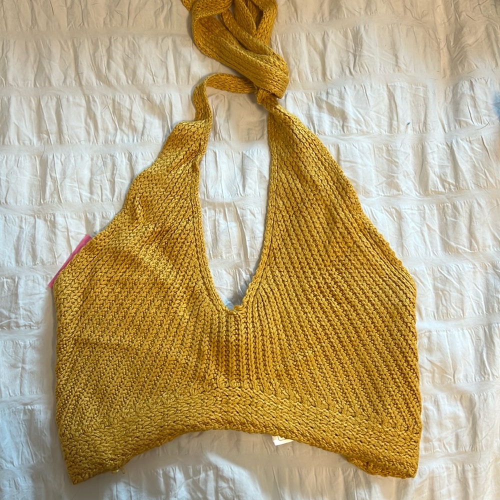 KIARA KNITTED CROP TOP EDIKTED